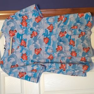 Finding Nemo scrub top